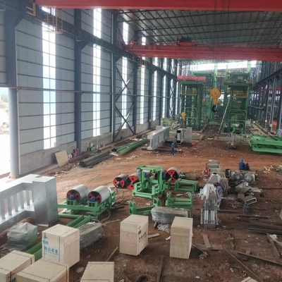 전해질 고온 침지 아연 도금 설비 제조들 0.7-1.7mm 400 밀리미터